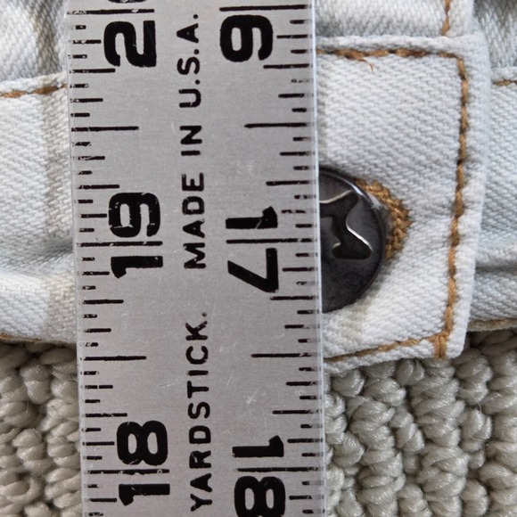 Vanilla Star Womens White Distressed Denim Vest Sleeveless Jacket Small - Picture 7 of 7